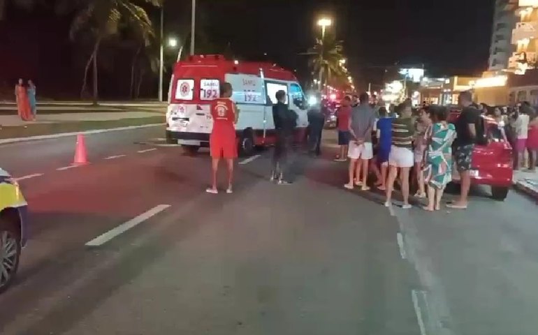 Menina natural de Alagoas morre após ao ser atropelada durante passeio com os pais em Aracaju
