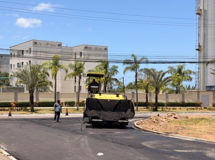 Prefeitura de Maceió conclui pavimentação de ruas próximas ao Mirante Santa Amélia