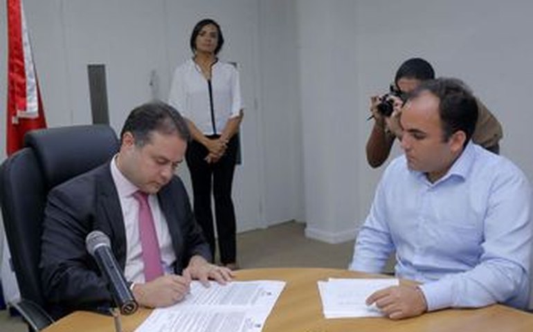Prefeitura de Pilar e Governo do Estado assinam ordem de serviço para construção de Cisp