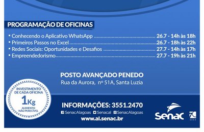 Senac promove Semana da Inclusão Digital no Interior  