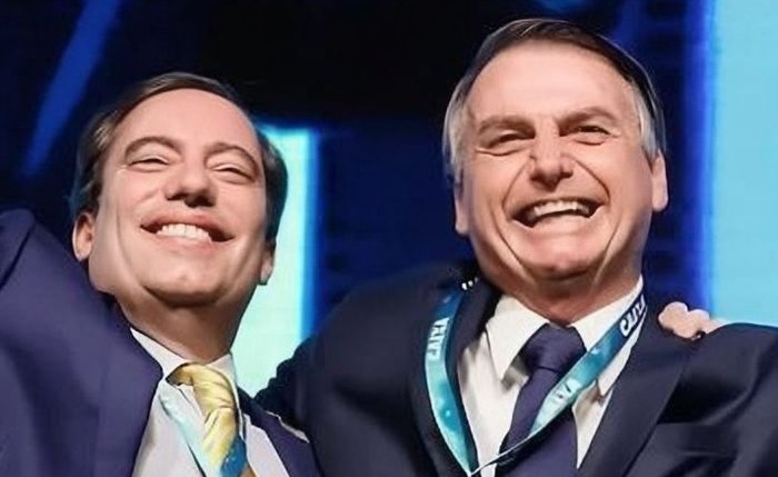 Pedro Guimarães e Jair Bolsonaro