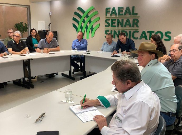 Comissão Nacional de Cana-de-Açúcar da CNA se reúne pela primeira vez em Alagoas