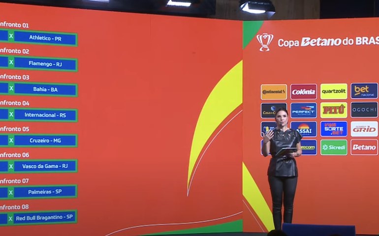 Veja como ficou o sorteio das oitavas de final da Copa do Brasil
