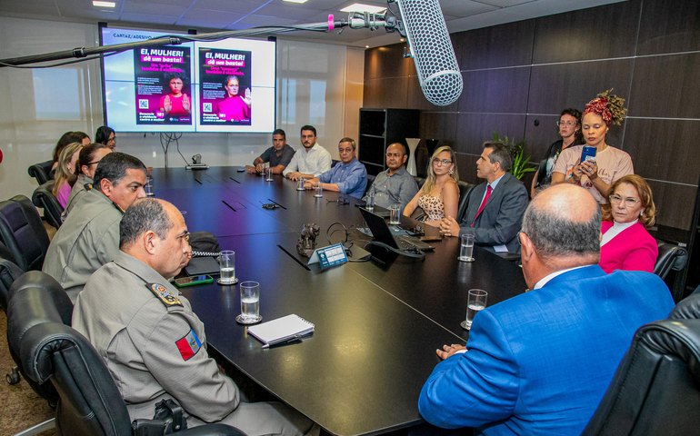 Justiça, PM e Shoppings assinam termo de Cooperação para combate à violência contra a mulher em Alagoas