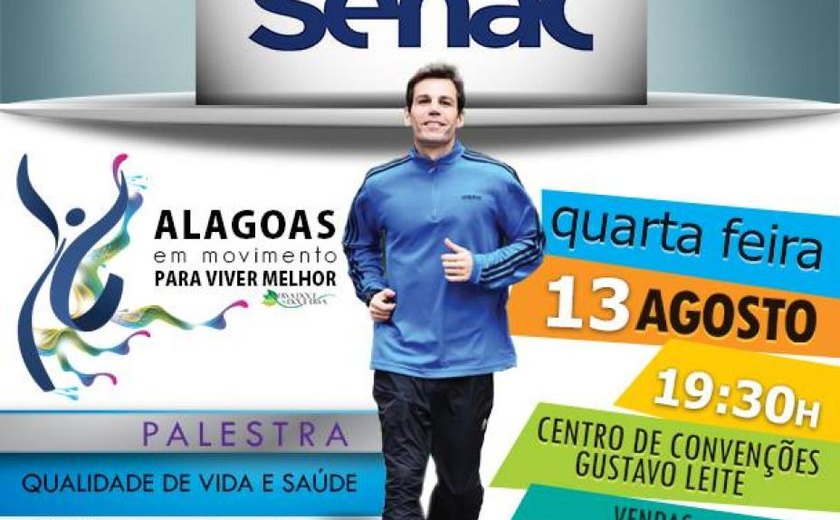 Senac apoia palestra &#8216;Qualidade de vida e bem-estar&#8217;