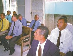 Componentes do Departamento Heróis da Fé de Moacir Andrade