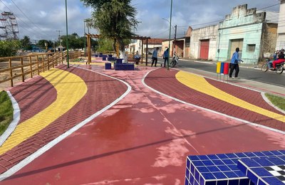 Prefeitura de Palmeira entregará obra de revitalização da Praça Zeca Leôncio nos próximos dias