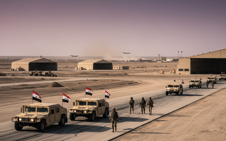 EUA concluem retirada de tropas da base aérea Ain al-Assad, no Iraque