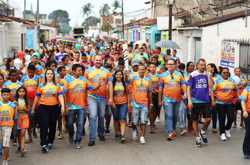 Corrida da Chama da Integração marca emancipação de Campo Alegre