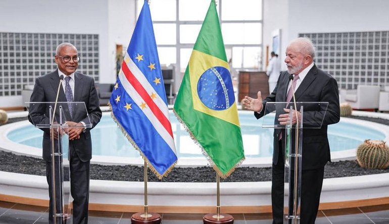 Lula se encontra com presidente de Cabo Verde, José Maria Neves