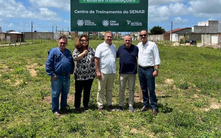 Equipe do Sistema CNA/Senar realiza visita técnica ao terreno do novo Centro de Treinamento do Senar em Alagoas