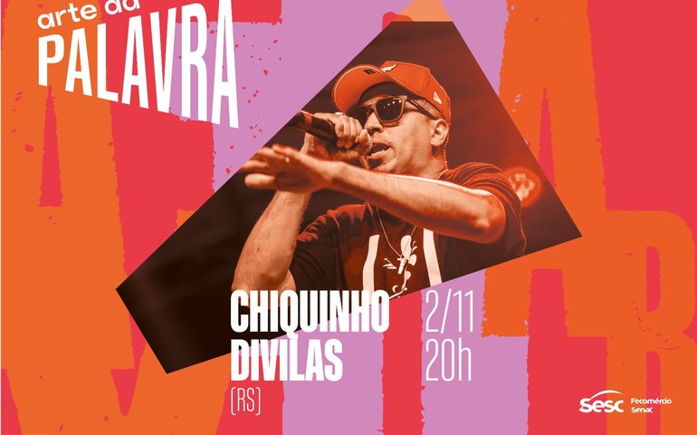 Chiquinho Divilas levará ritmo e poesia à Bienal Internacional do Livro de Alagoas