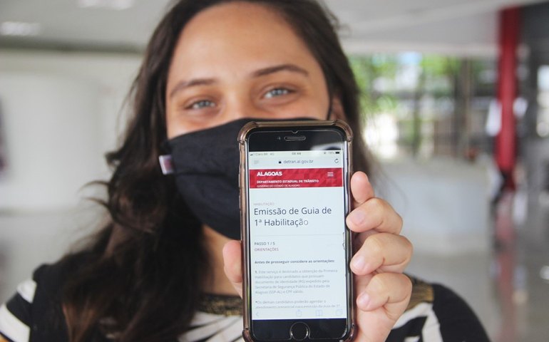 Quase quatro mil alagoanos já deram entrada on-line na primeira habilitação