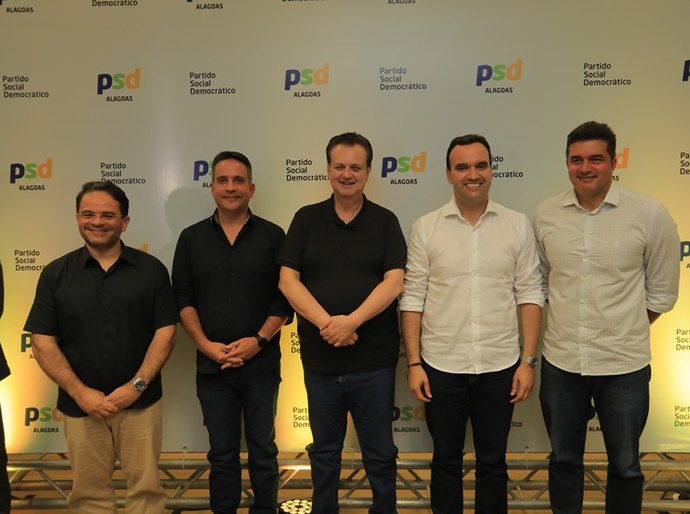 Rui Palmeira coloca nome à disposição para a Câmara dos Deputados durante encontro com Gilberto Kassab