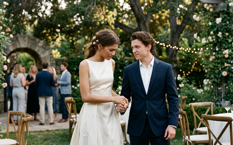 Imagens fictícias de casamento de Zendaya e Tom Holland geradas por IA ultrapassam 10 milhões de curtidas