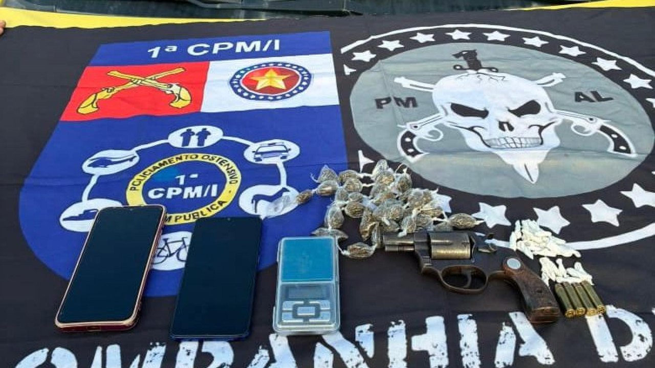 Polícia Militar apreende quatro armas de fogo em operações no interior de Alagoas