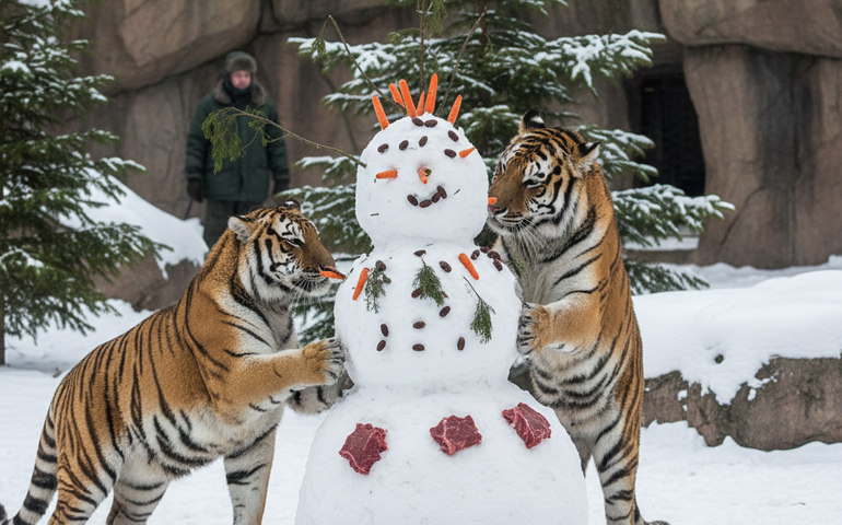 Zoológico de Moscou prepara surpresa especial para Neo e Trinity