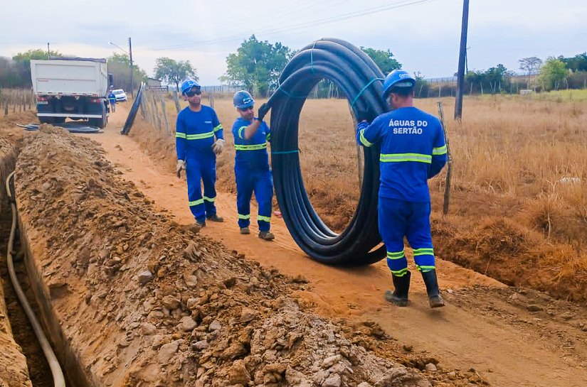Série de obras da Conasa Águas do Sertão reforça o abastecimento de água em Palmeira dos Índios