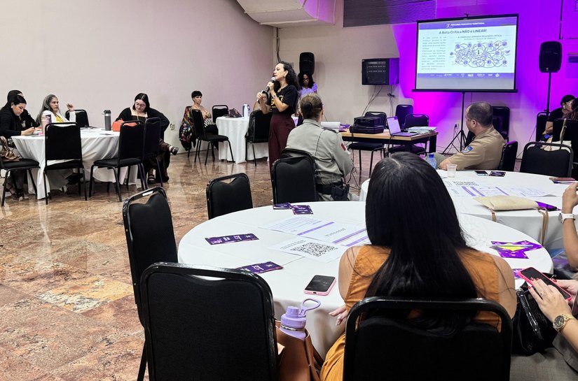 Secretaria da Mulher realiza em Maceió mais um Percurso Formativo Territorial do Alagoas Lilás