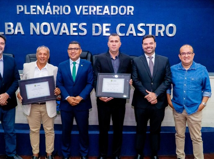 Câmara homenageia servidores da Infraestrutura do Município por ações de impacto positivo à população
