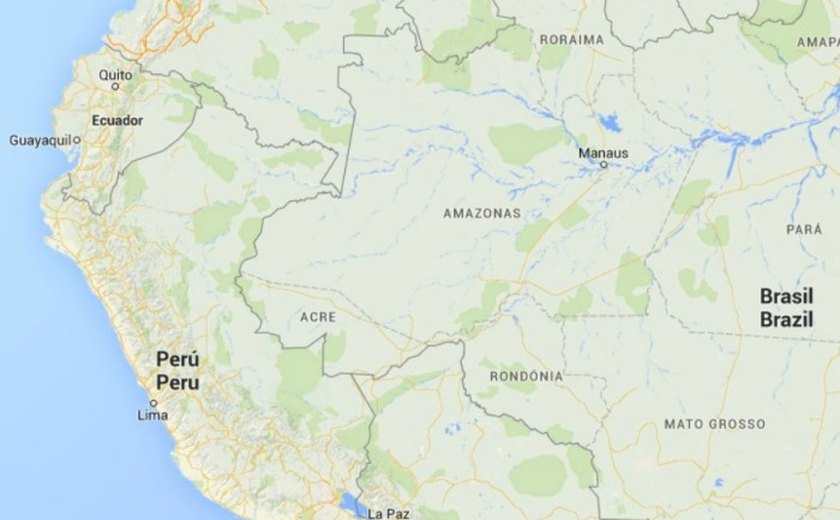 Terremoto atinge área na fronteira brasileira com o Peru