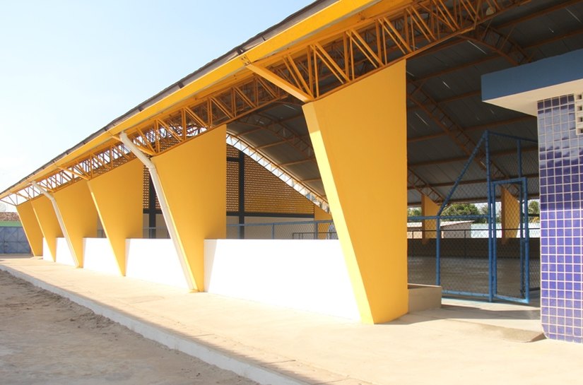 Prefeitura de Campo Alegre inaugura mais duas quadras poliesportivas na terça