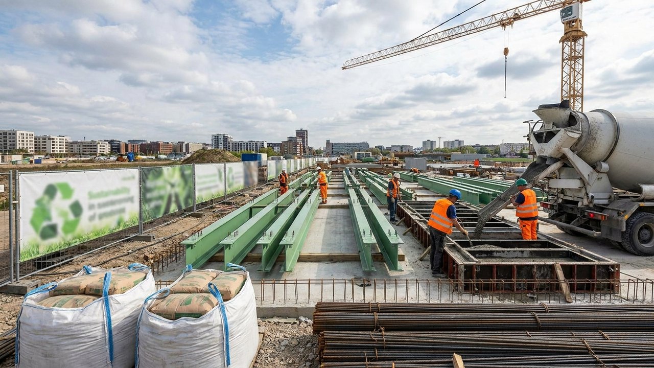 Cimento e aço sustentáveis? Construção civil aposta no enfrentamento às mudanças climáticas