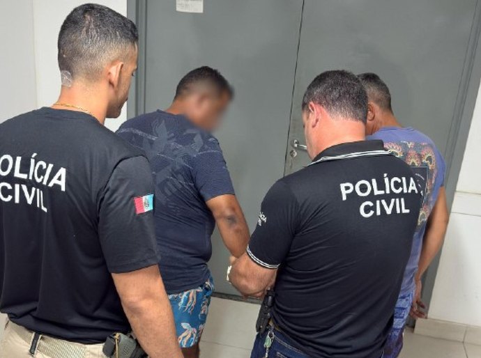 Polícia Civil efetua prisão de dois indivíduos acusados de estelionato