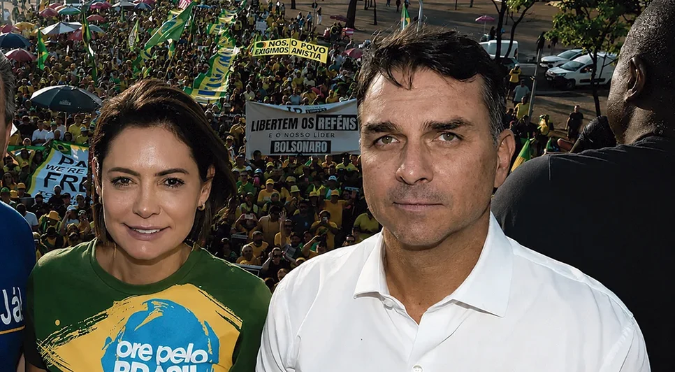 Aproximação entre Flávio e Michelle segue indefinida às vésperas da convenção do PL