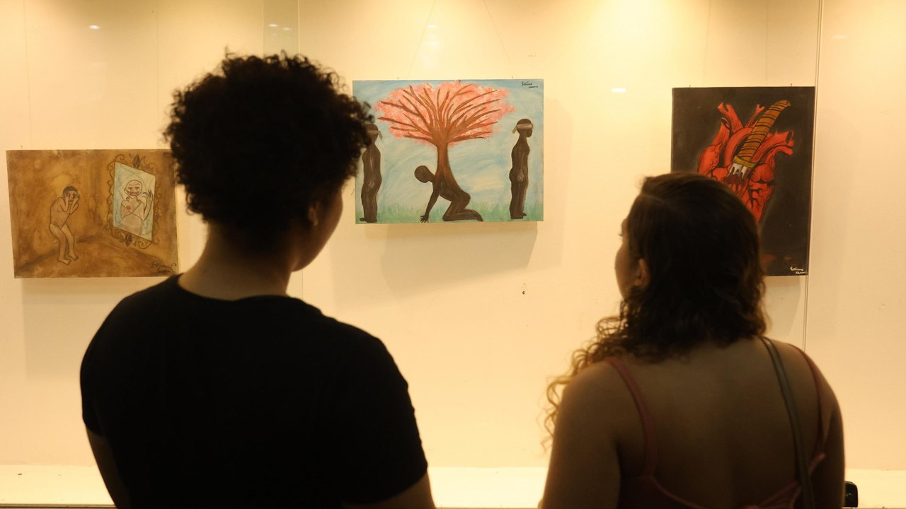Estudantes alagoanos se destacam em exposição de telas no Cine Arte Pajuçara