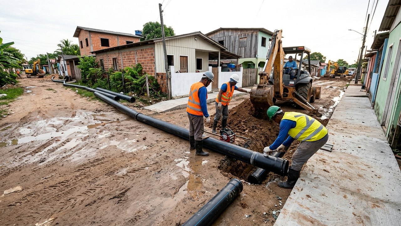 Acesso à água e saneamento avança em Belém após COP-30