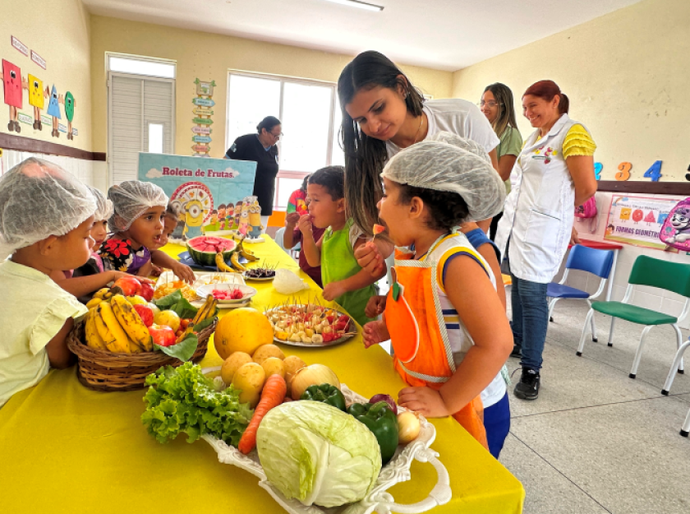Educação de Campo Alegre realiza ações em Promoção a Semana da Alimentação Saudável