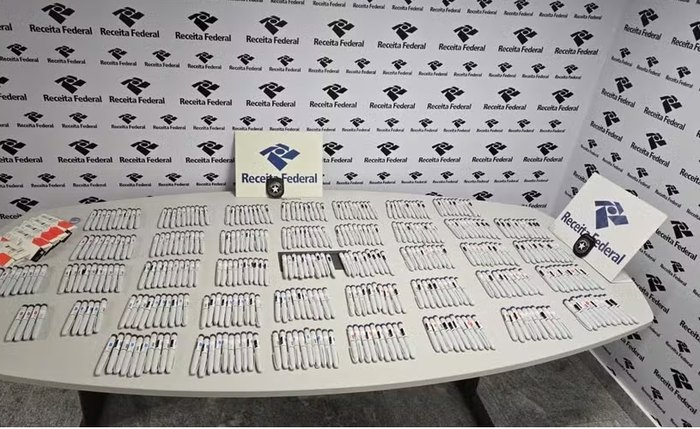Receita Federal retém carga de Mounjaro avaliada em R$ 1 milhão Receita Federal retém carga de Mounjaro avaliada em R$ 1 milhão