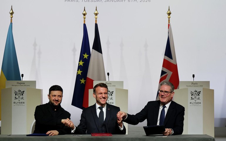 MRE da Rússia critica promessa do Reino Unido e da França de enviar tropas para a Ucrânia