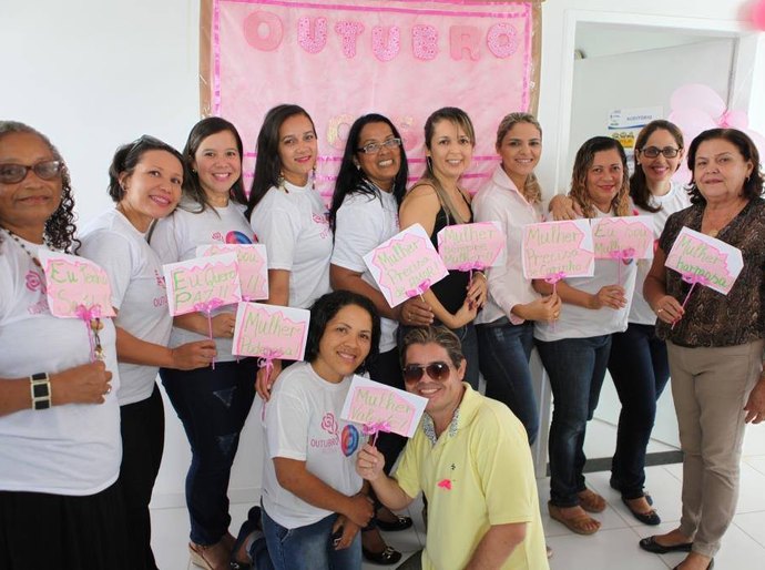 Outubro Rosa é comemorado nos postos de saúde de Marechal Deodoro