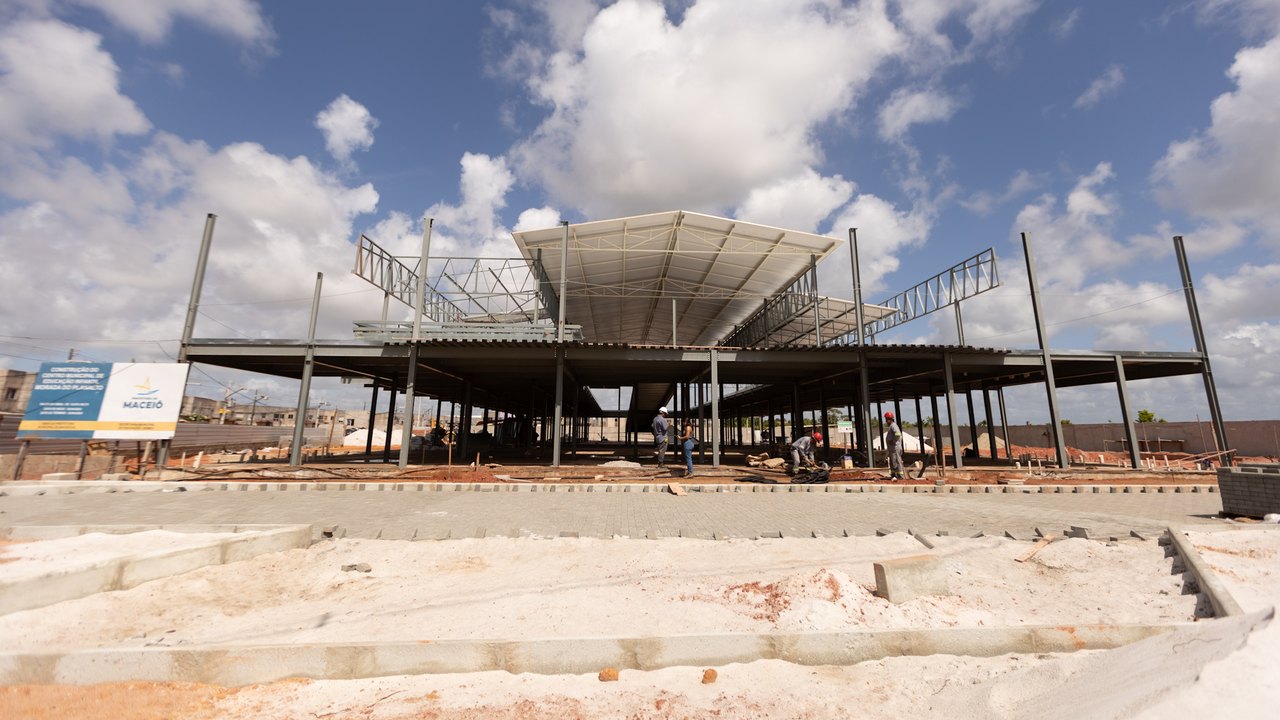 Novas creches municipais vão beneficiar quatro mil crianças em Maceió