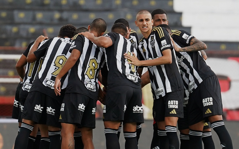 Atlético-MG tem jogador expulso, só empata com Pouso Alegre e continua sem vencer no Mineiro