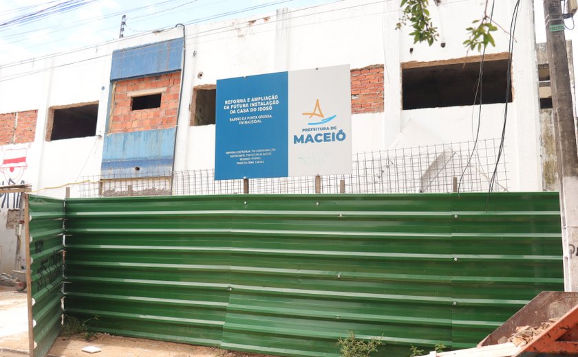 Casa do Idoso de Maceió vai acolher e oferecer assistência à população carente