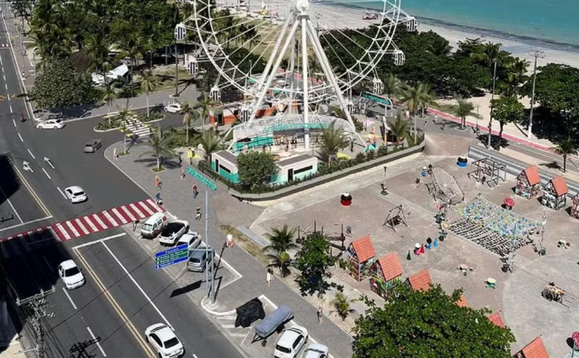 Roda Gigante vai fomentar o turismo e movimentar a economia de Maceió