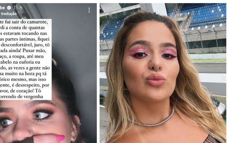 Viih Tube relata assédio na Sapucaí: &#8220;Estou morrendo de vergonha&#8221;