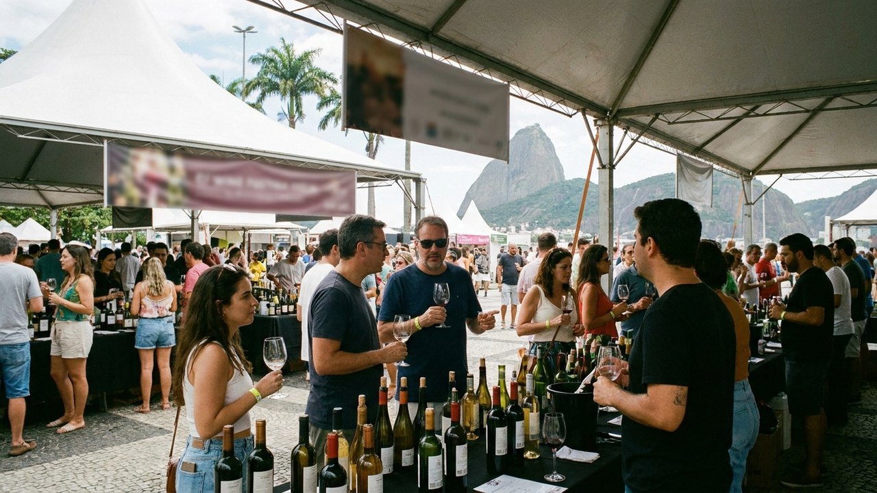 Festival de vinhos movimenta Rio com 220 rótulos e mais de 2 mil garrafas vendidas