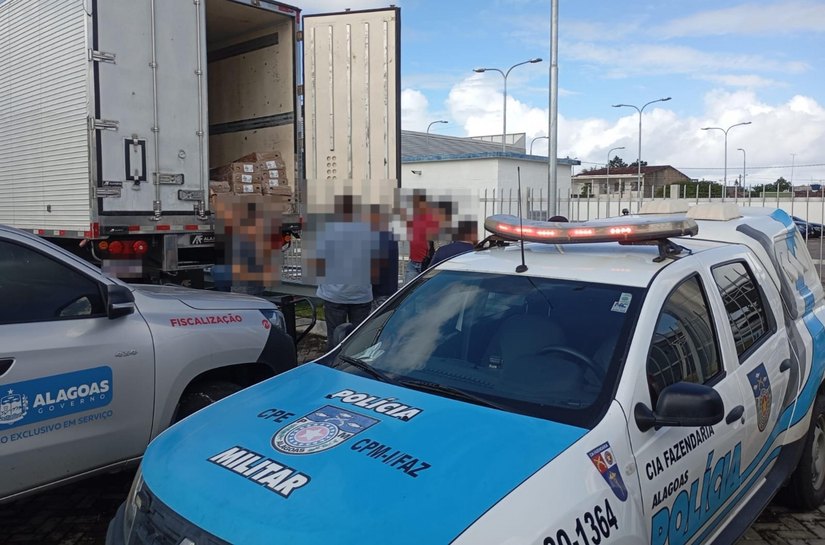 Operação flagra carga irregular de frango e autua comerciante em mais de R$ 100 mil em Maceió