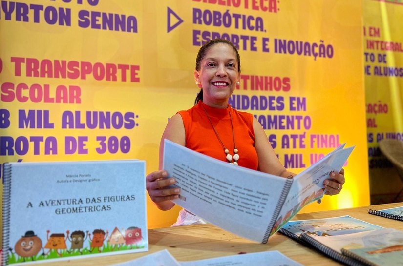 Estande da Semed atrai público com atividades diversificadas