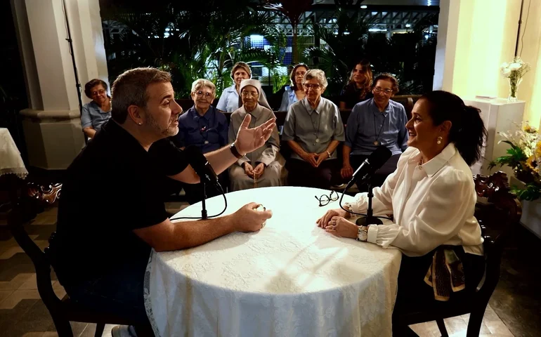 Rodrigo Alvarez aborda as aparições de Nossa Senhora em Cimbres em seu programa