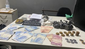 Homem é preso com meio quilo de cocaína e maconha em Aracaju / Foto: Foto: BPRp/SE