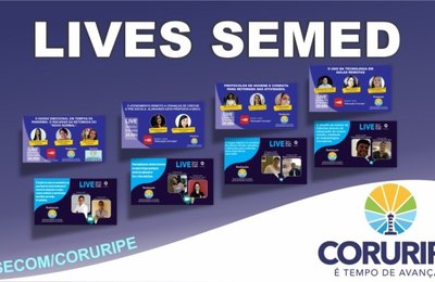 Coruripe: Semed realiza lives através do Projeto Interagir
