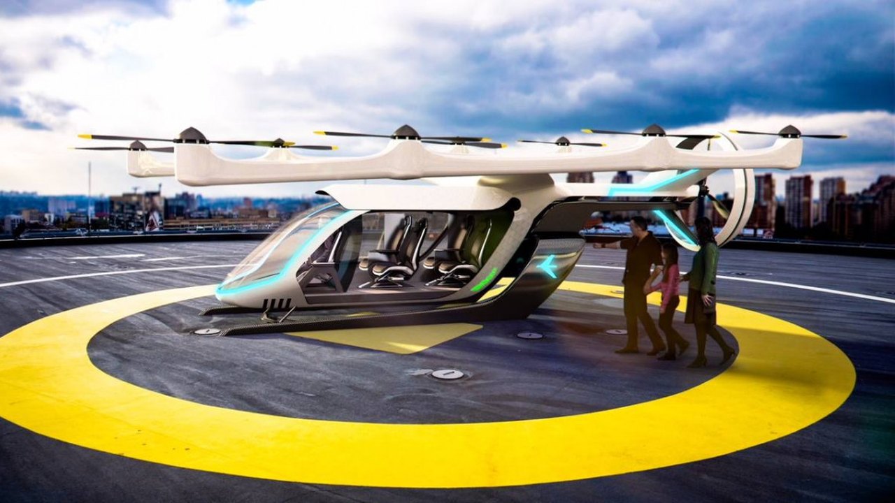 Eve cria estrutura para ‘carro voador’