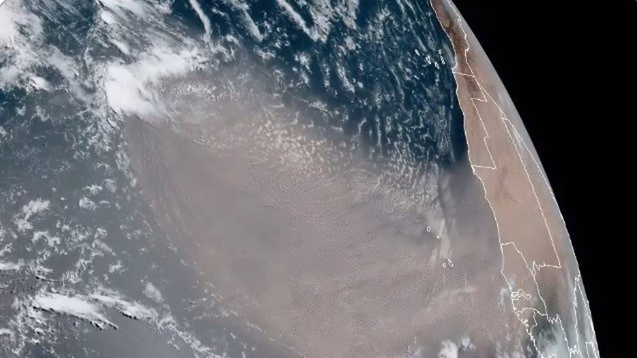‘Nuvem de poeira Godzilla’ atinge Cuba e prejudica qualidade do ar na Flórida