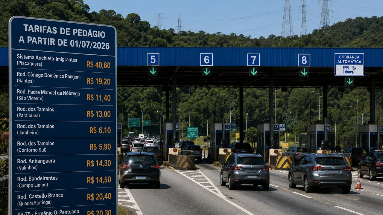 Estradas de SP têm aumento de pedágio; veja onde e valores