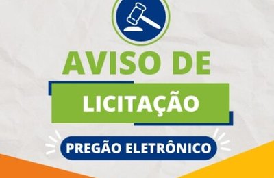 Avisos de licitação no município de Teotônio Vilela
